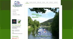 Desktop Screenshot of forellenpark-kleinenztal.com